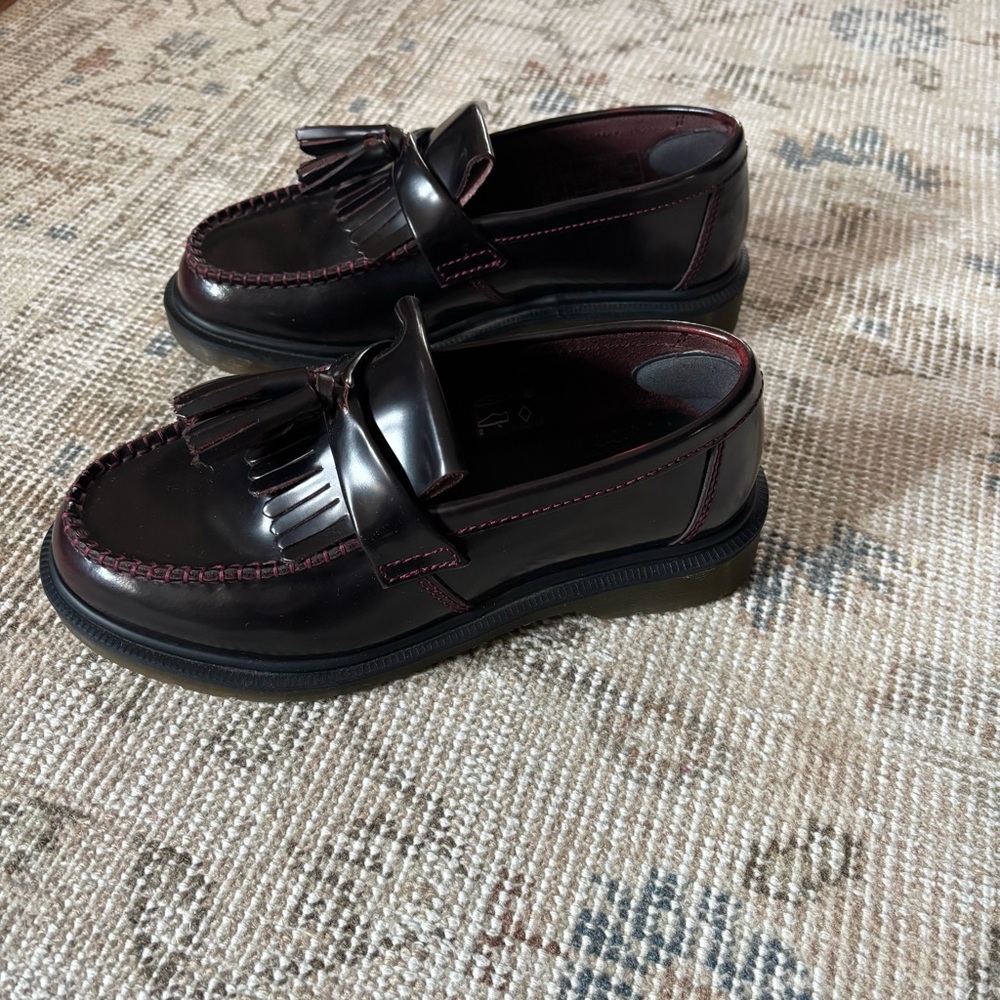 Dr. Martens Adrian Arcadia loafer in cherry